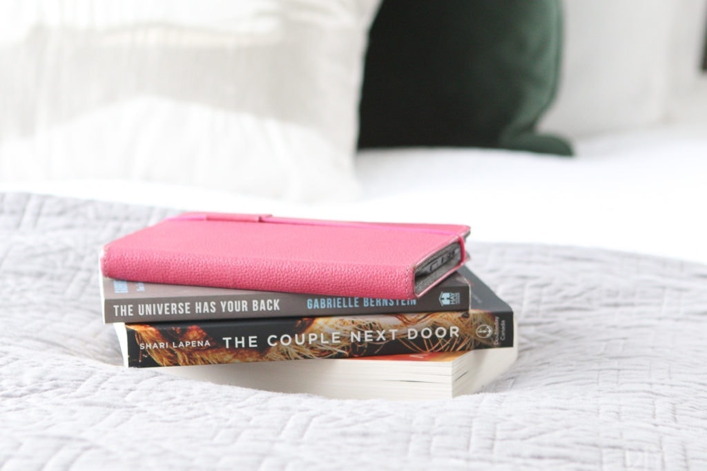 Stacked books