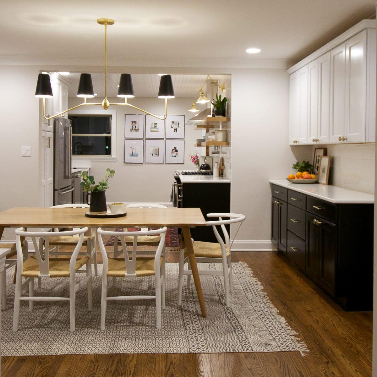 home tour during the evening