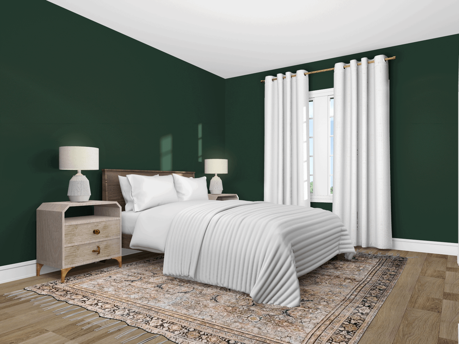 guest room rendering