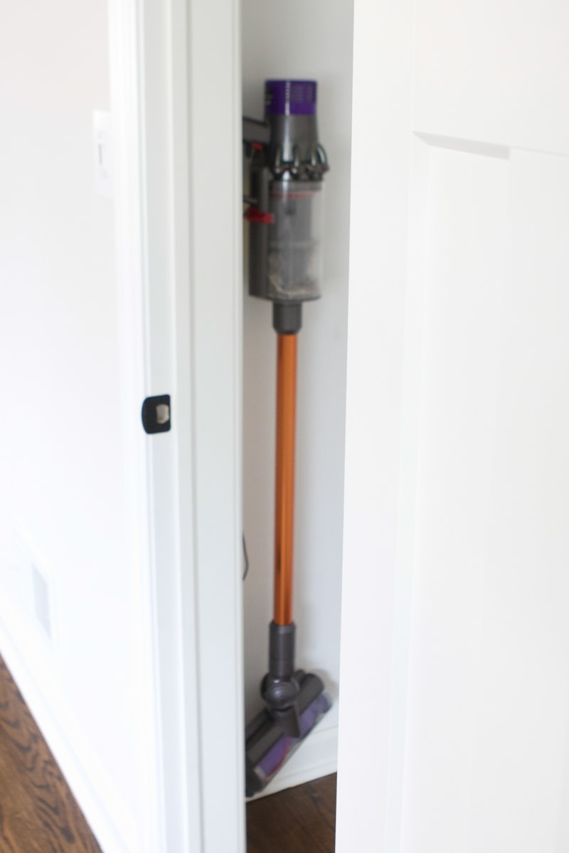 a hidden vacuum charging station