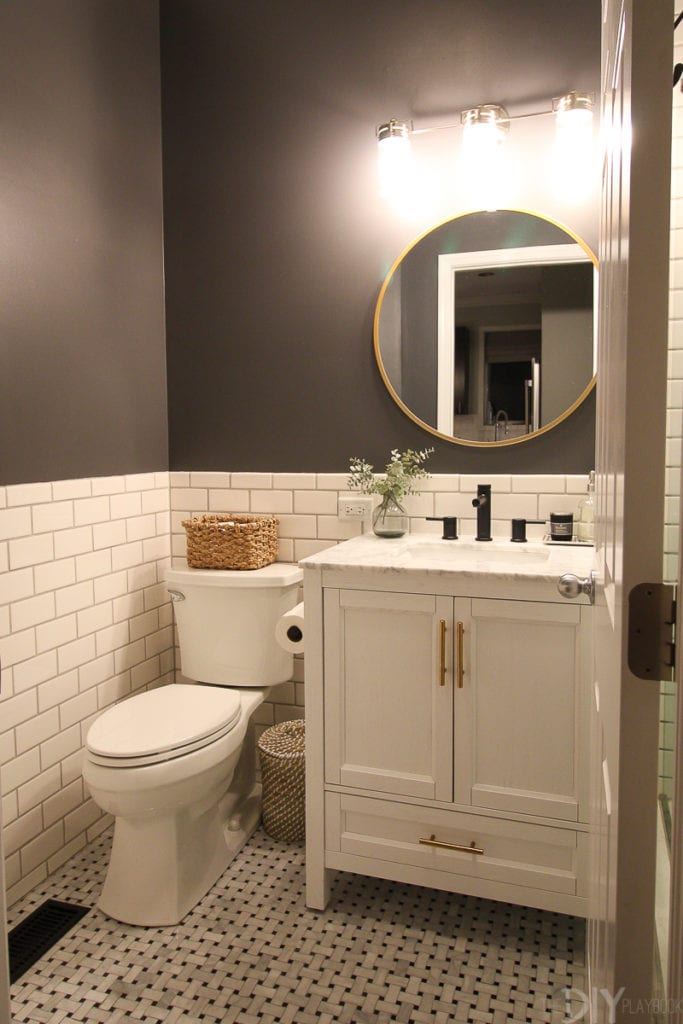 Guest bathroom makeover