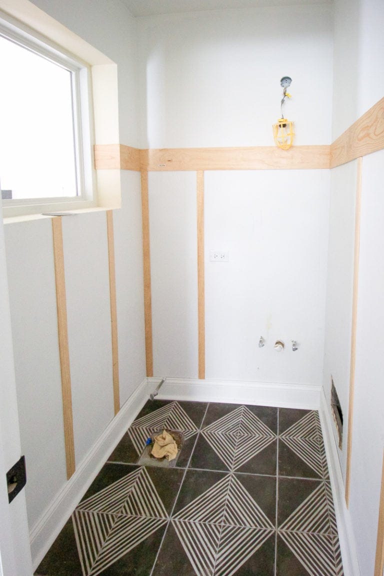How To Add Board And Batten To A Small Bathroom