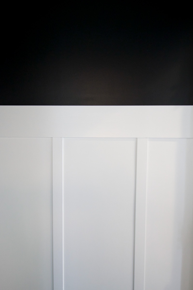 black and white paint