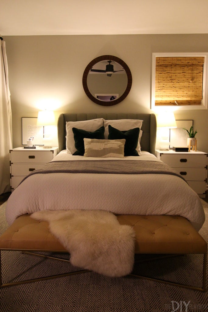 Cozy bedroom at night time!