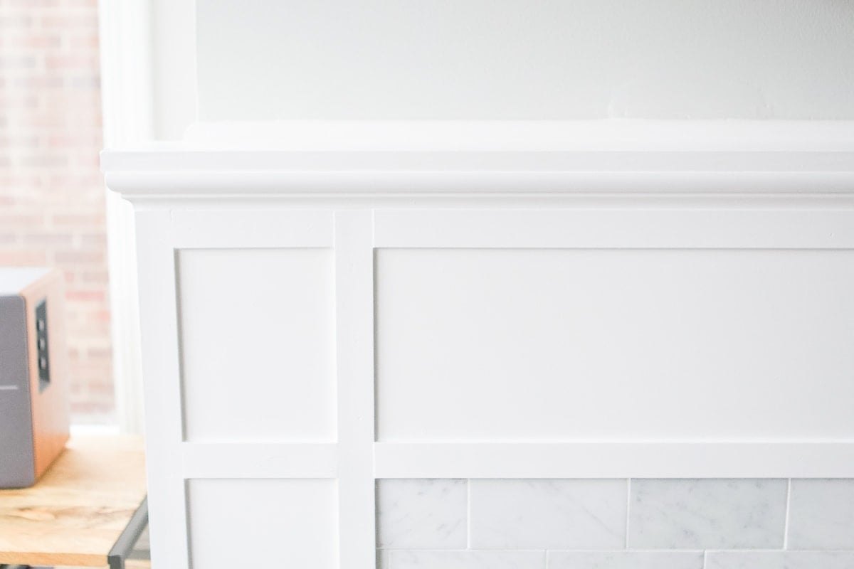 Craftsman style fireplace