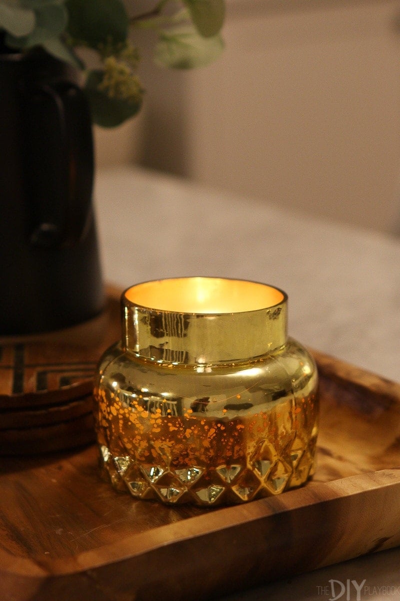 Volcano candle from Anthropologie