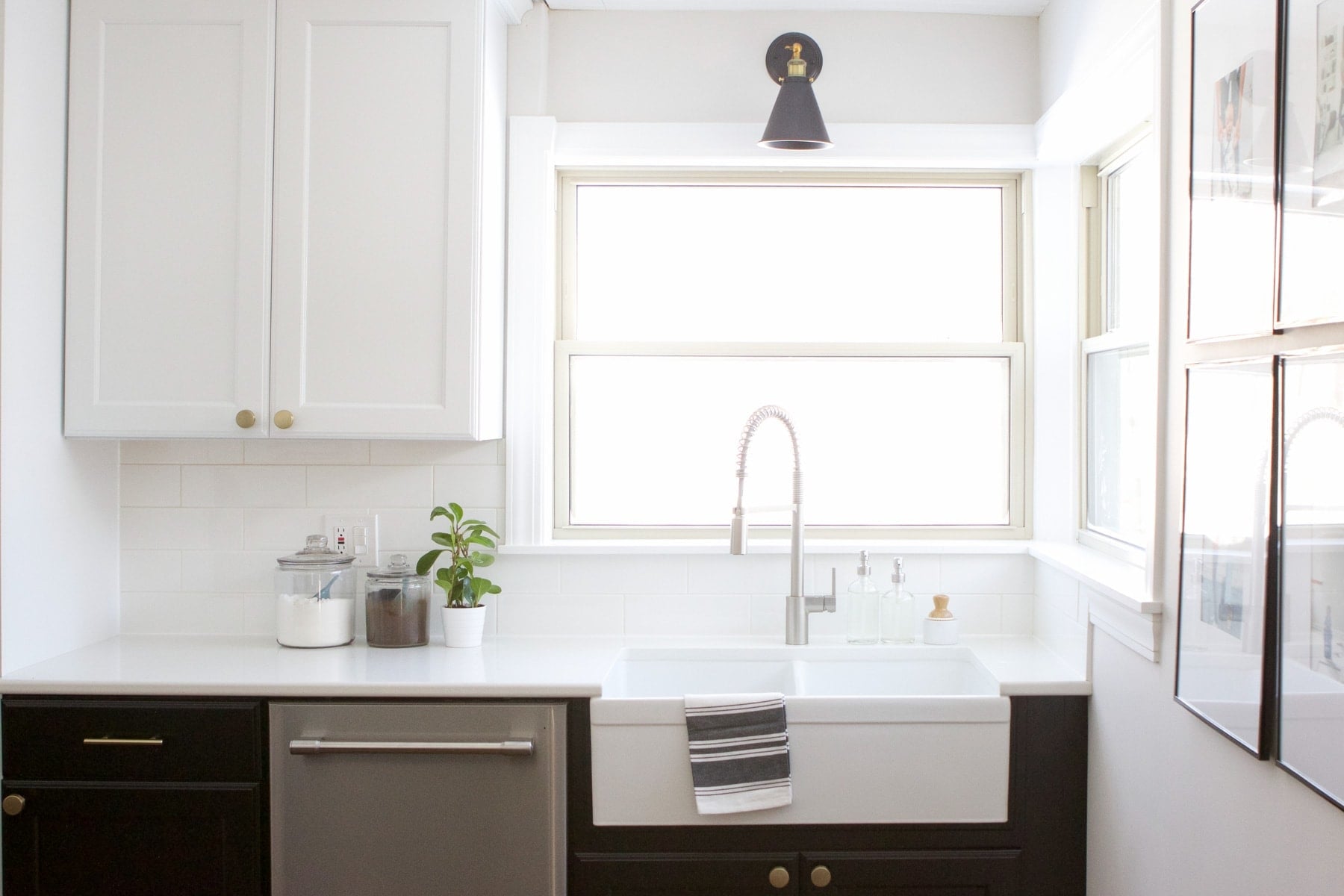 kitchen sink with sources
