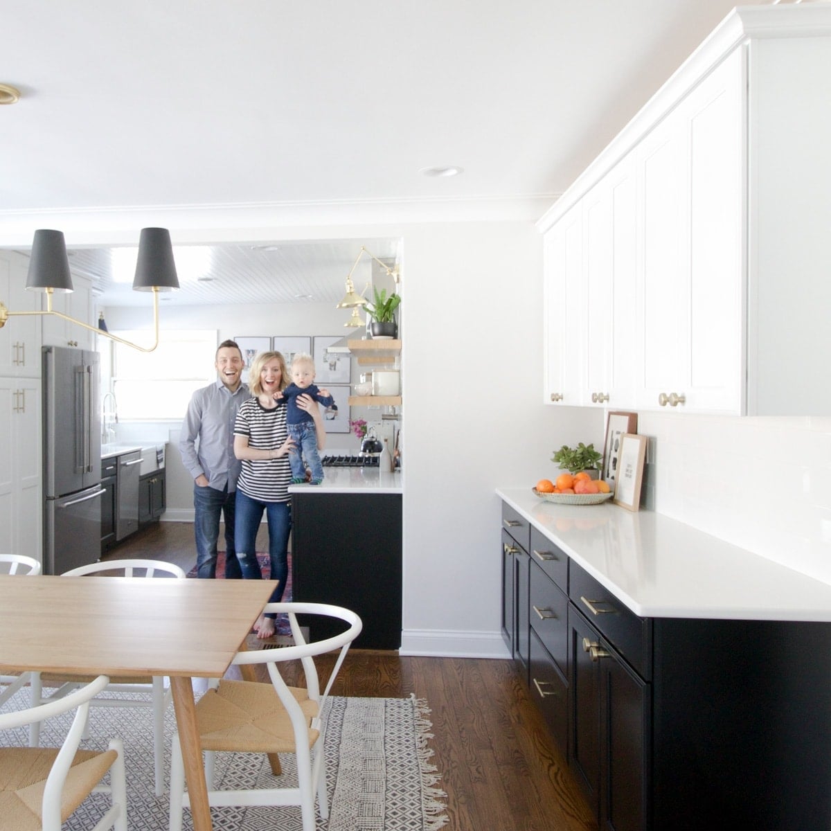 after a kitchen renovation