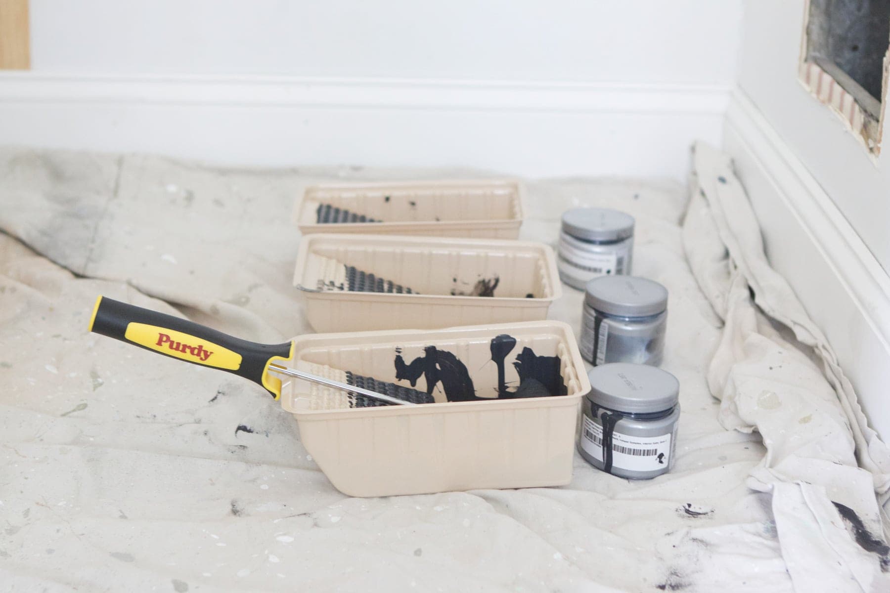 choosing black paint