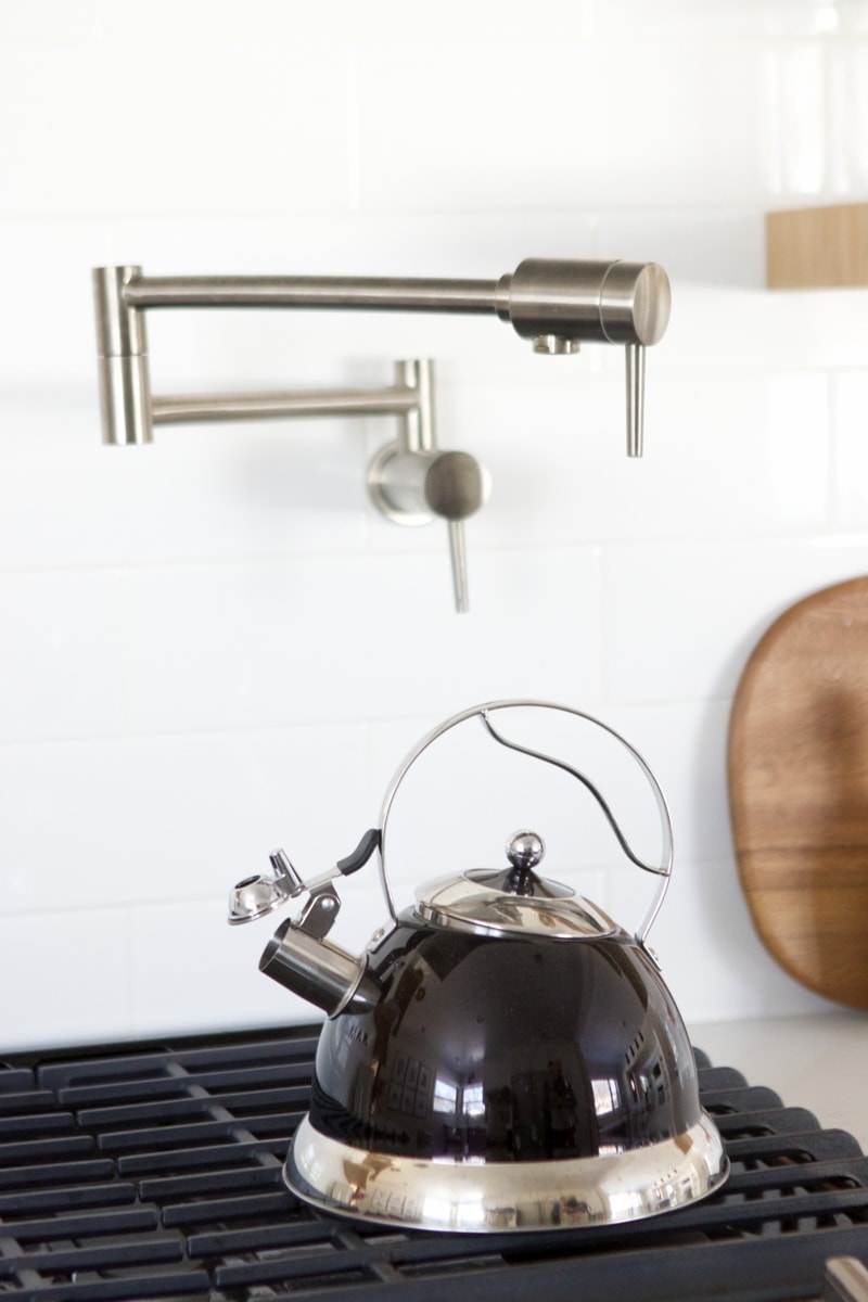 tea pot and pot filler