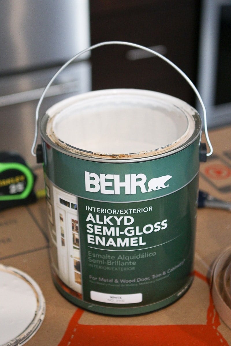 semi-gloss trim paint
