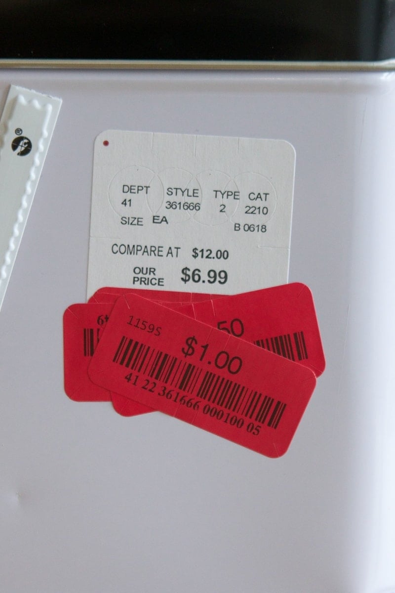 $1 clearance bin from Homegoods