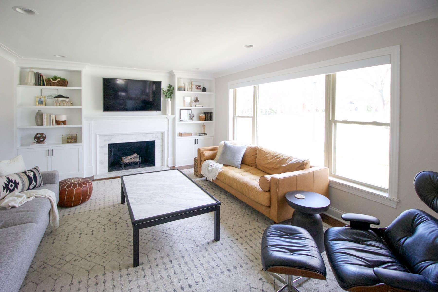 Living room adding LLumar window films