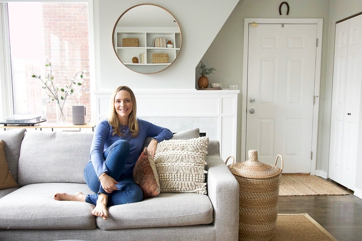 Fireplace makeover reveal