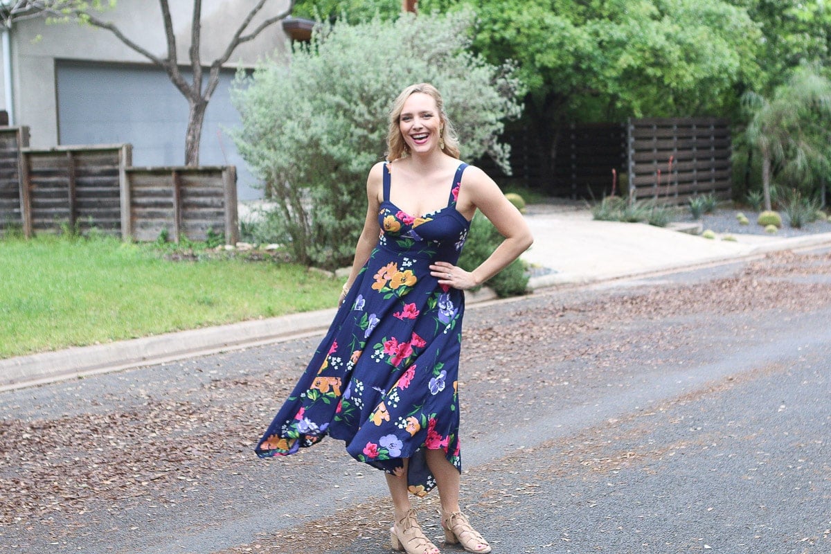 Finding the perfect dress for a spring wedding
