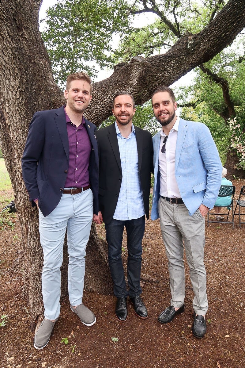 Boys all dressed for the wedding