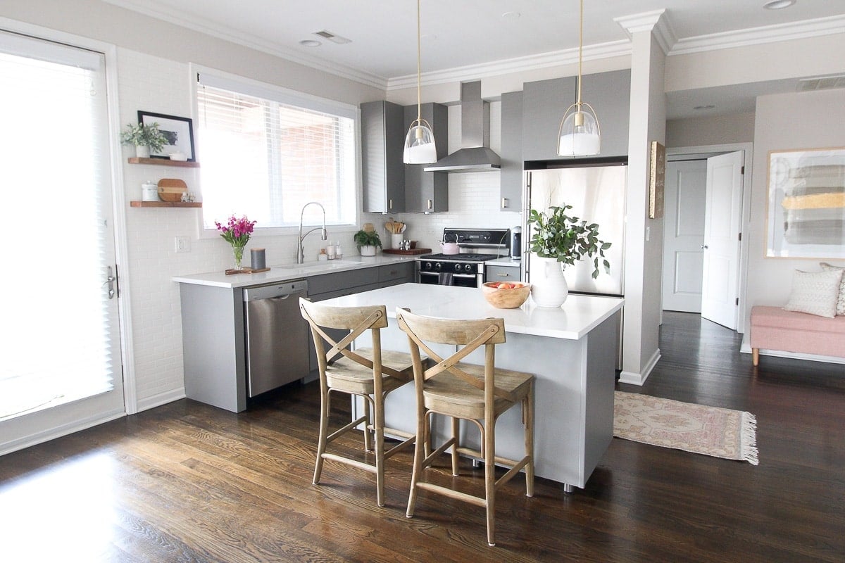 Finding a condo in the city and changing up the kitchen