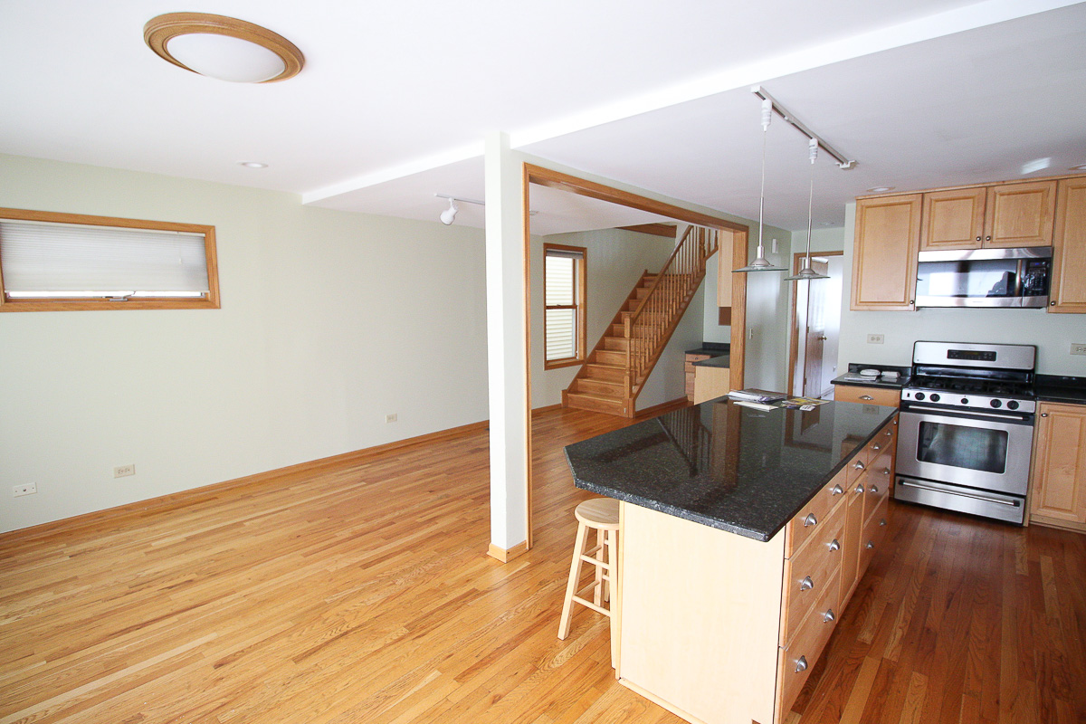 Kitchen before moving in