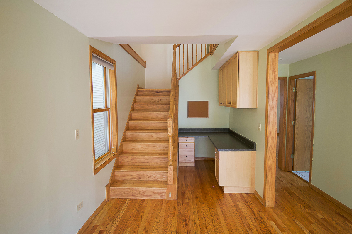 Stairwell transformation before
