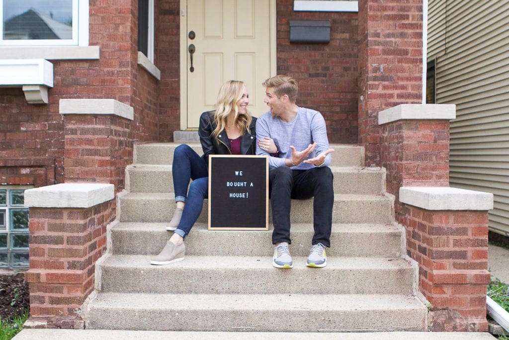 we bought a house