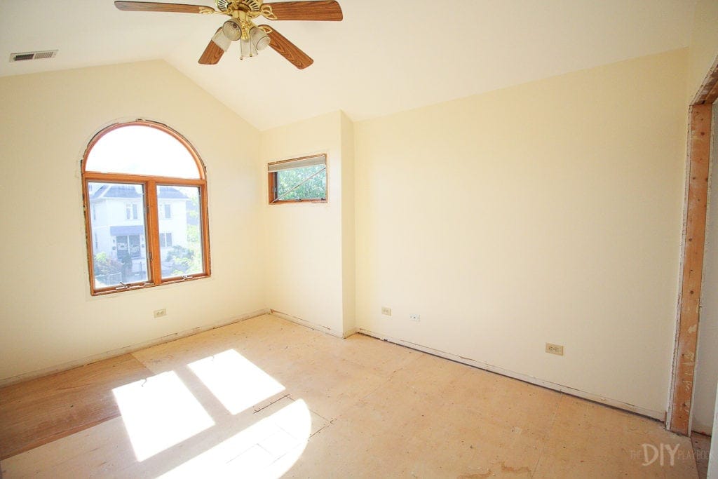 Plywood subflooring