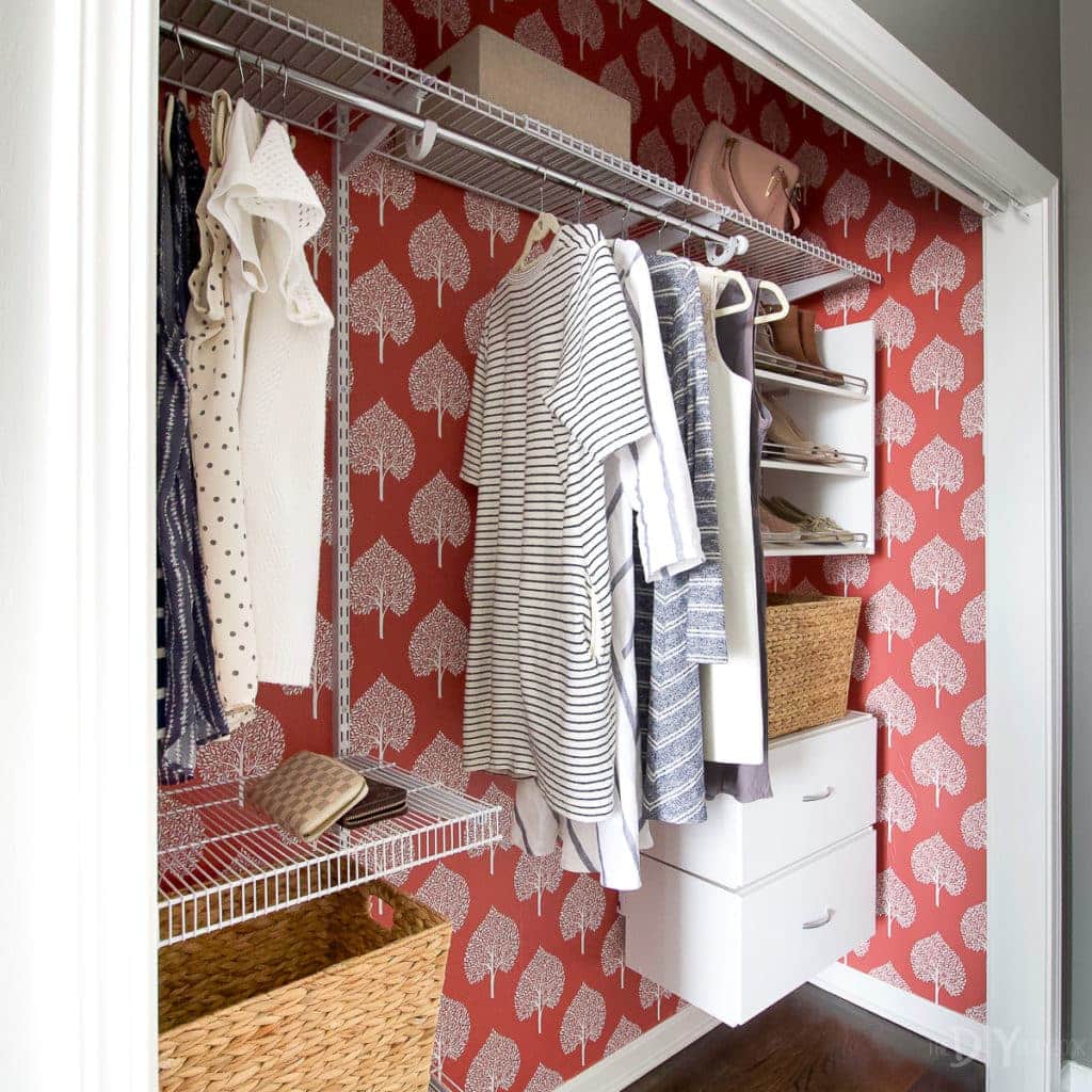 Organized closet