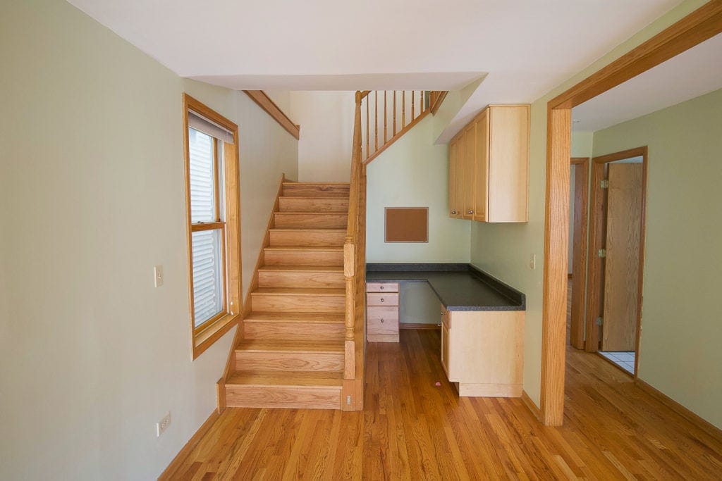 Stairwell before