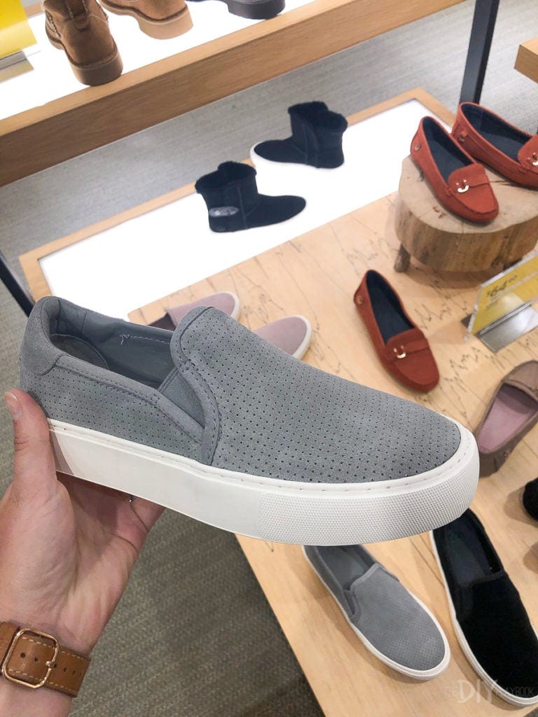 Slip on gym shoes