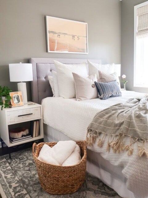 Jan's coastal bedroom refresh