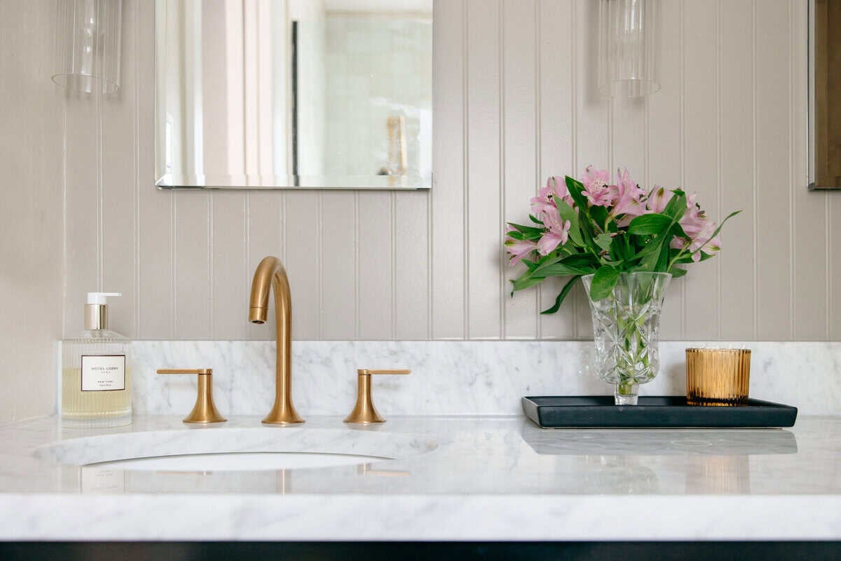 make sure you don't have a cluttered countertop in your bathroom