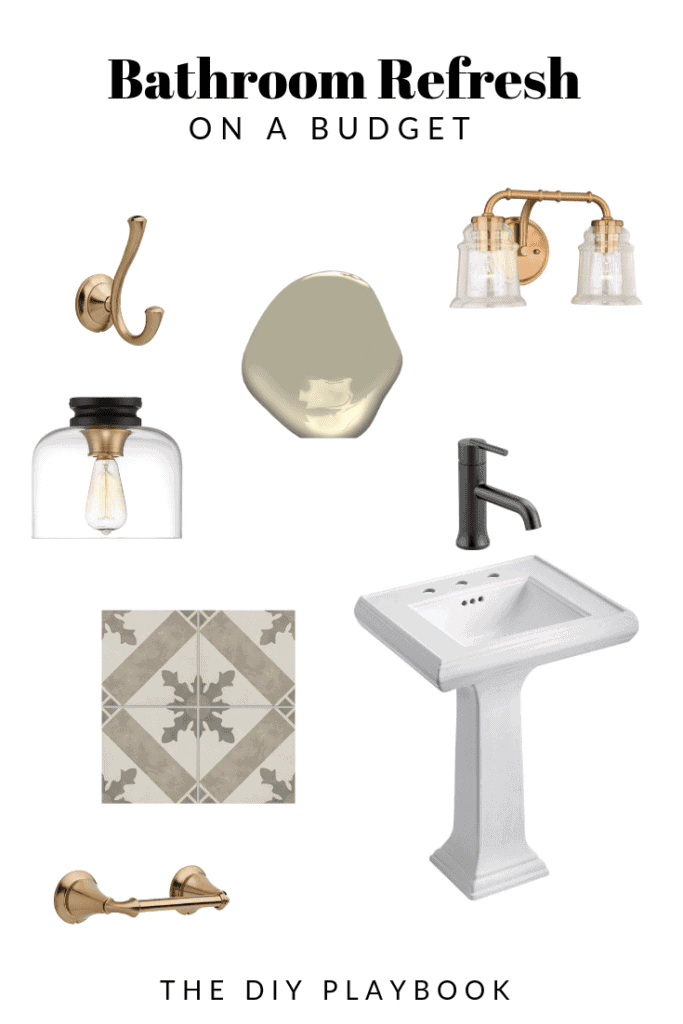 Bathroom refresh gameplan