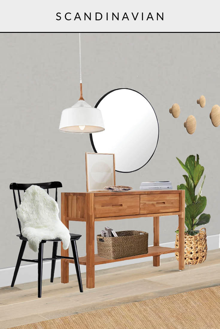 entryway one room, three ways scandinavian