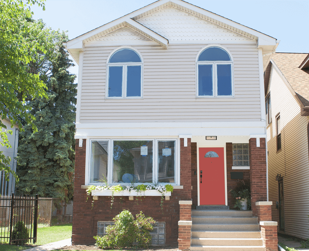 exterior door color chili pepper