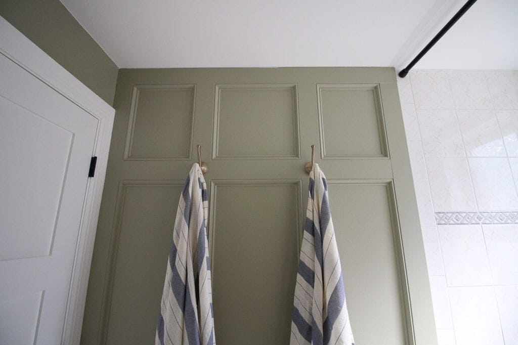 Wood wall treatment