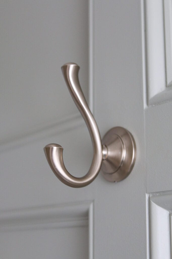 Gold towel hooks