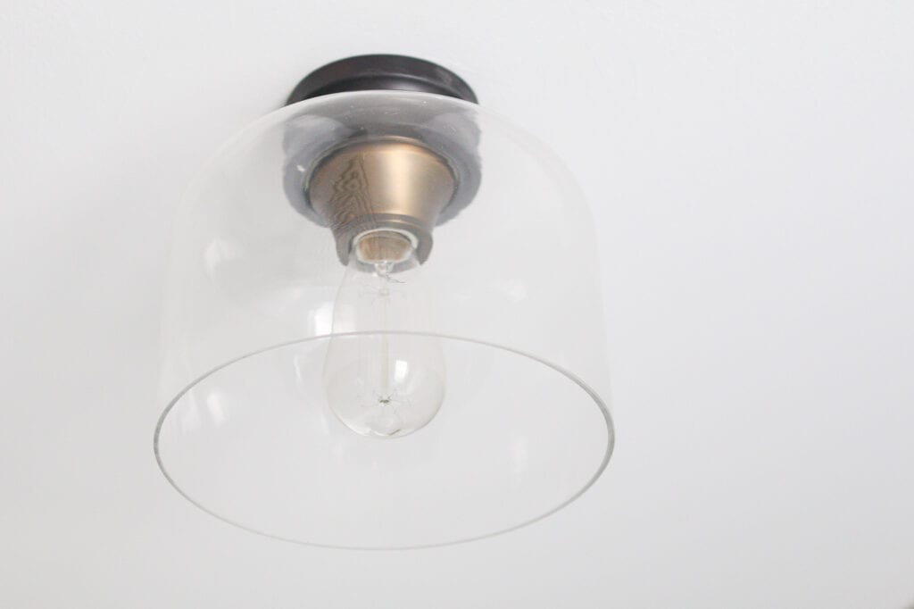 Overhead light from Lowe's