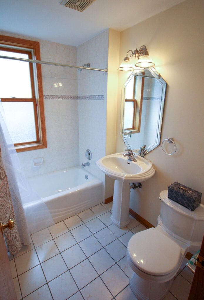 Bathroom before