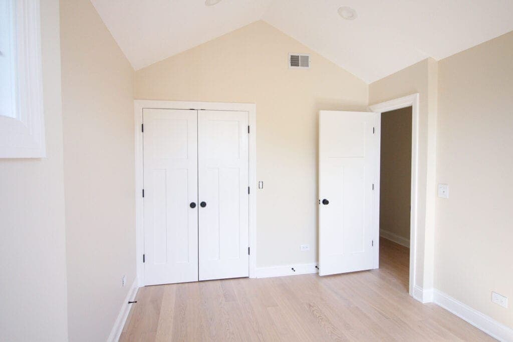 New doors and hardware 