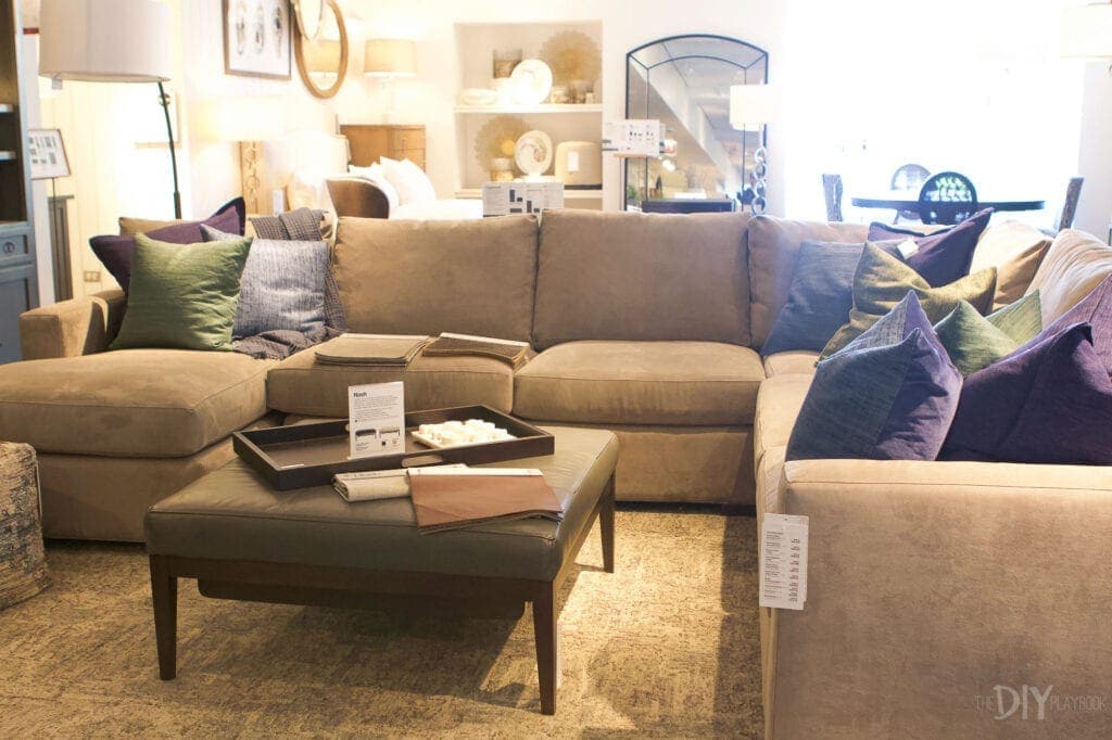 Axis II couch from Crate & Barrel