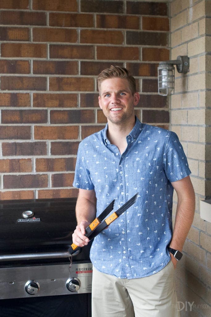 Finn grilling chicken breast