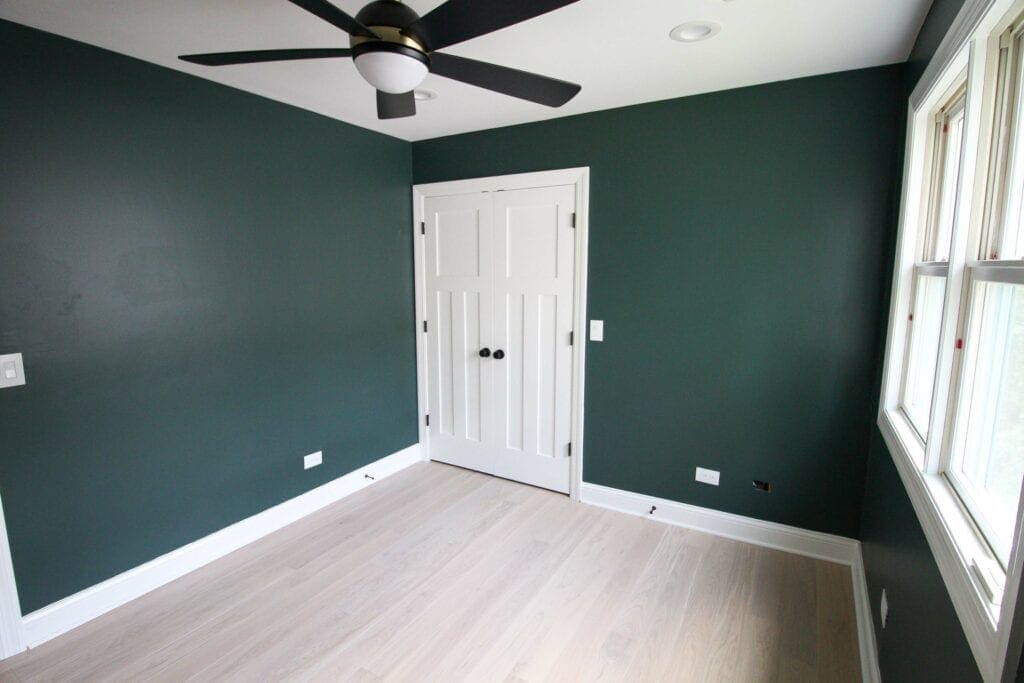Our new white oak hardwood floors