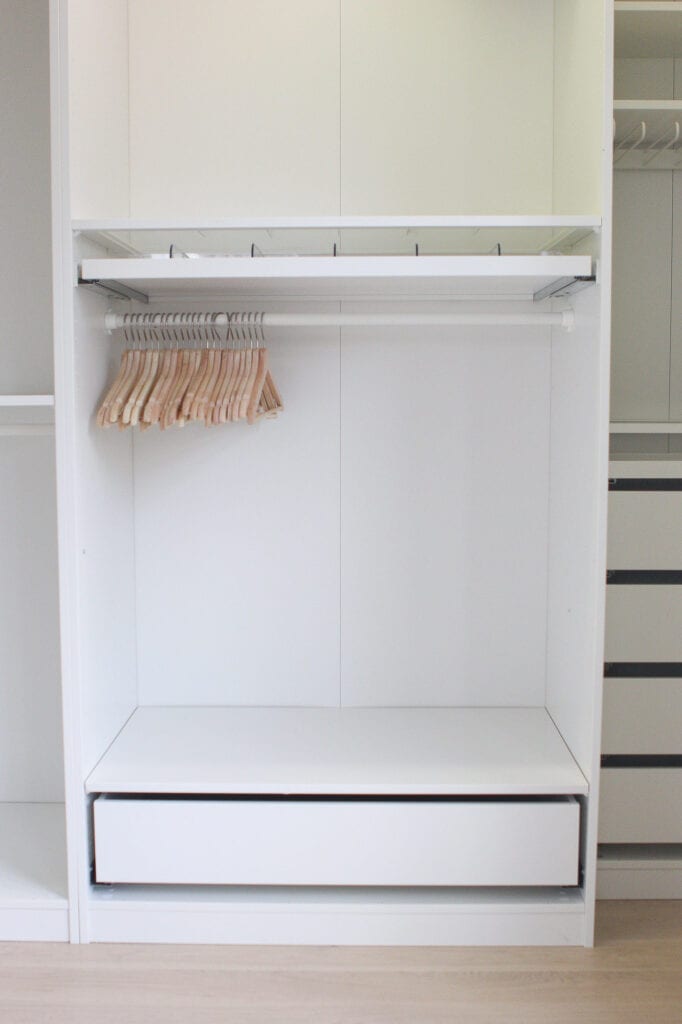 The ikea pax wardrobe