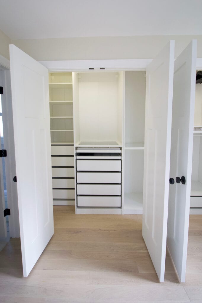 My side of the closet