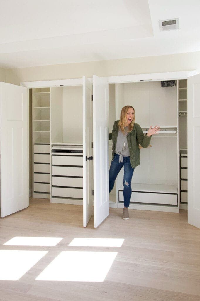 Our IKEA pax closet