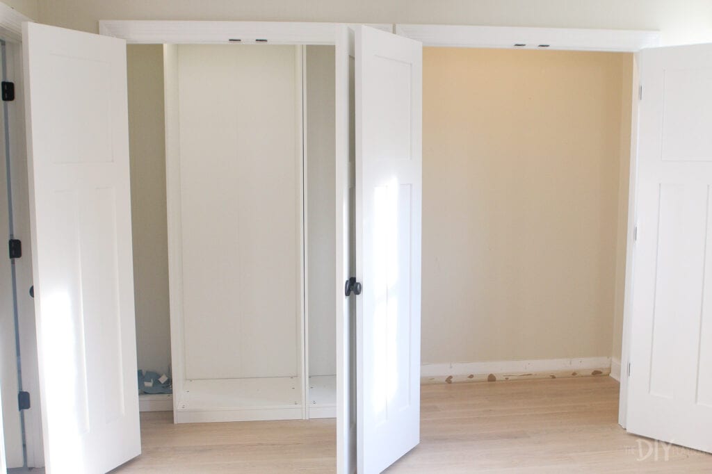 Building an IKEA closet