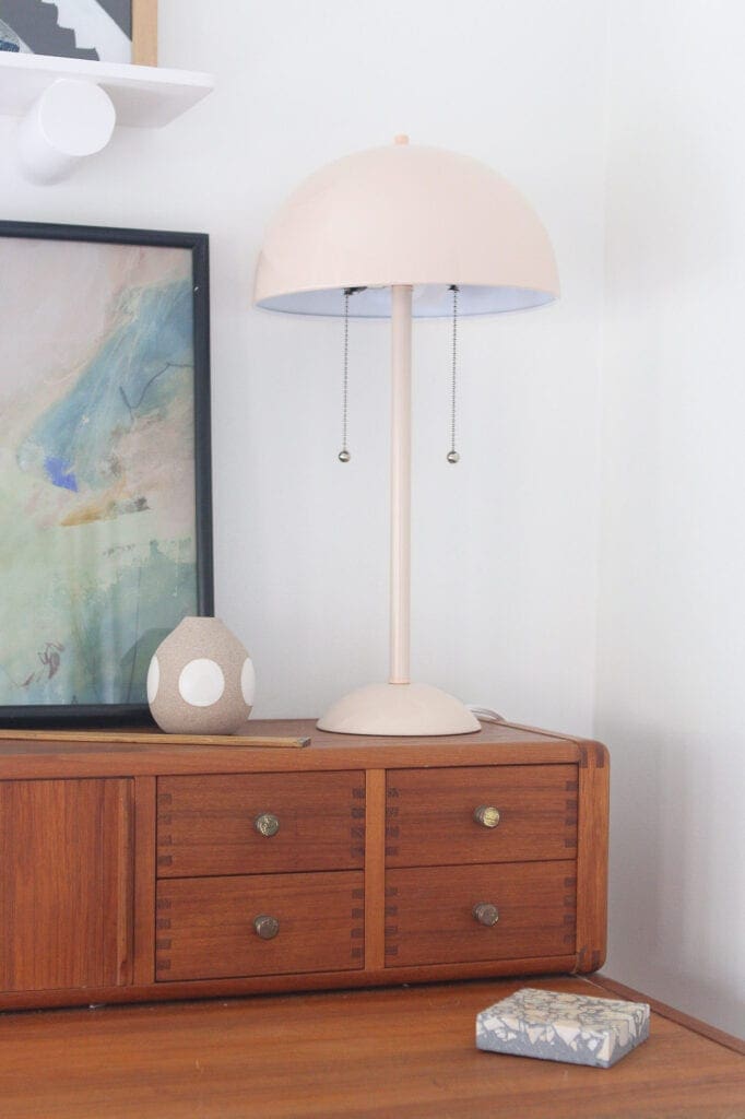 Pink lamp