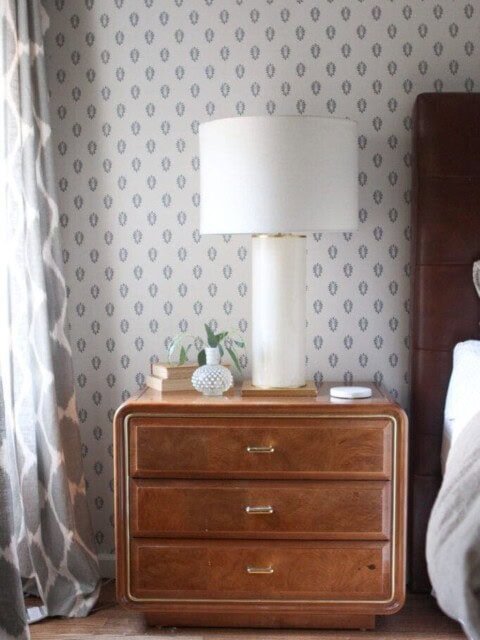Vintage mid-century modern nightstand