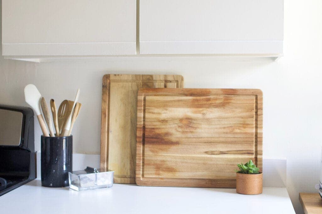 Wood cutting boards