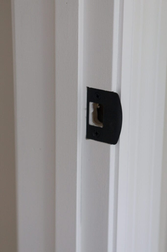 Black Door latch