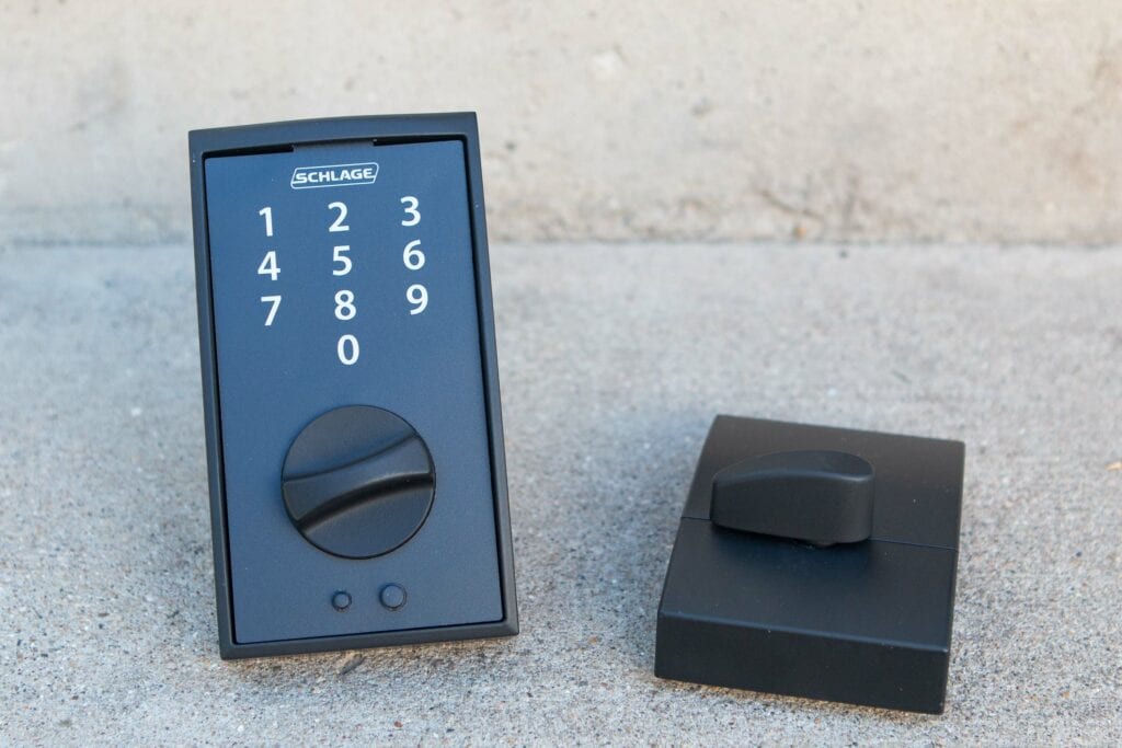 Our new keyless deadbolt from Schlage